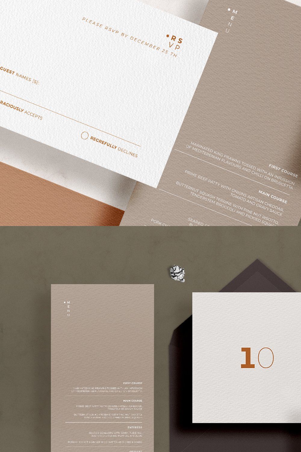 Wedding Invitation Suite - Jane pinterest preview image.