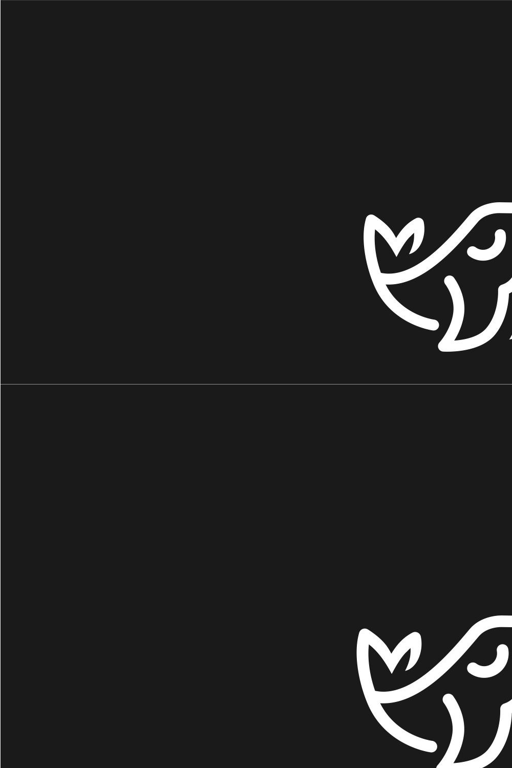 Whale Logo pinterest preview image.