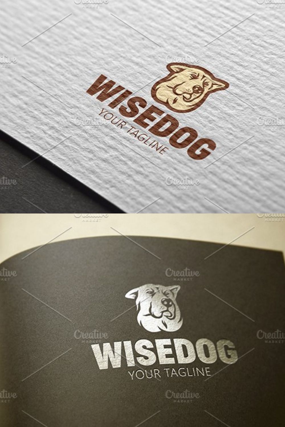 Wise Dog pinterest preview image.