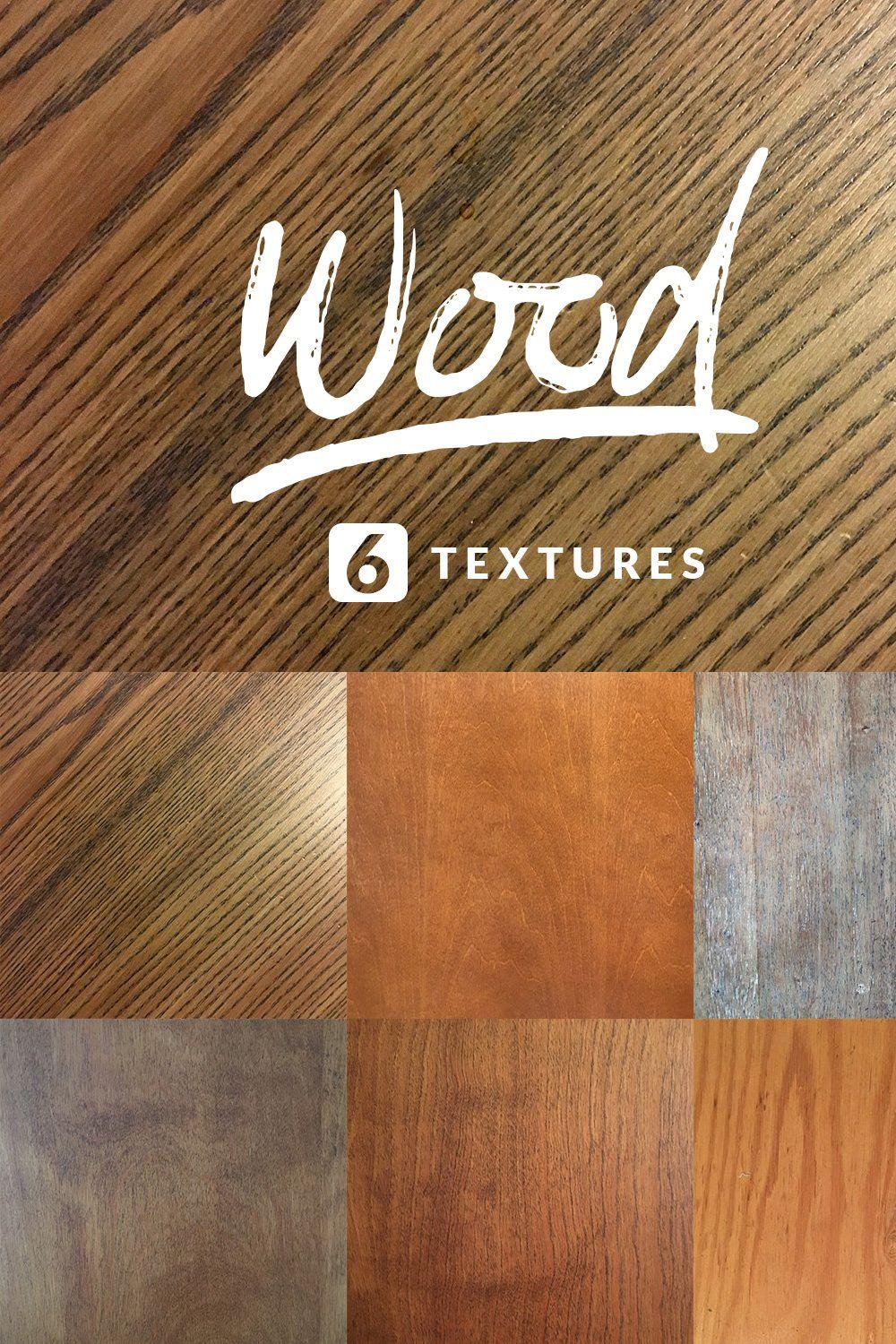 Wood Texture Pack #2 pinterest preview image.