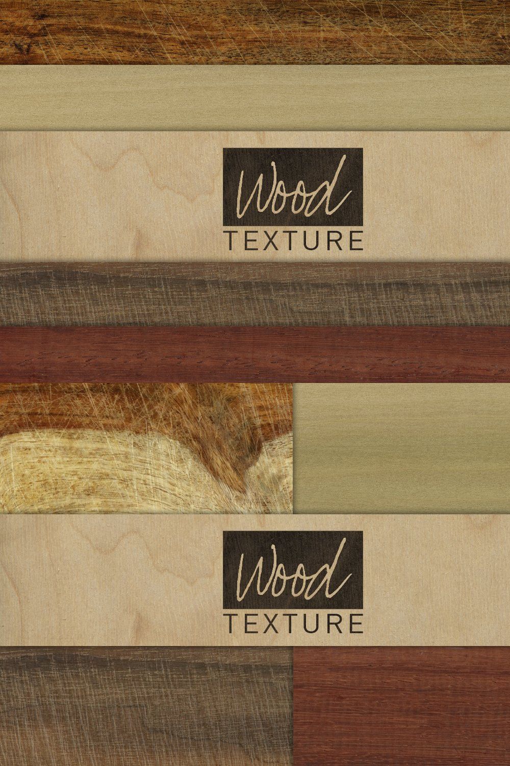 Wood Textures - 5 Pack pinterest preview image.