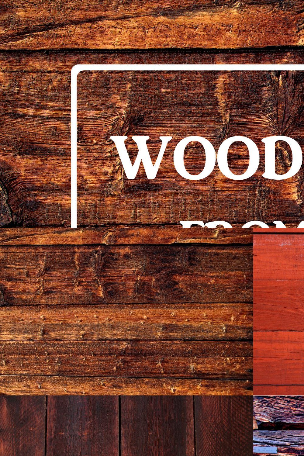 Wood textures from Norway pinterest preview image.