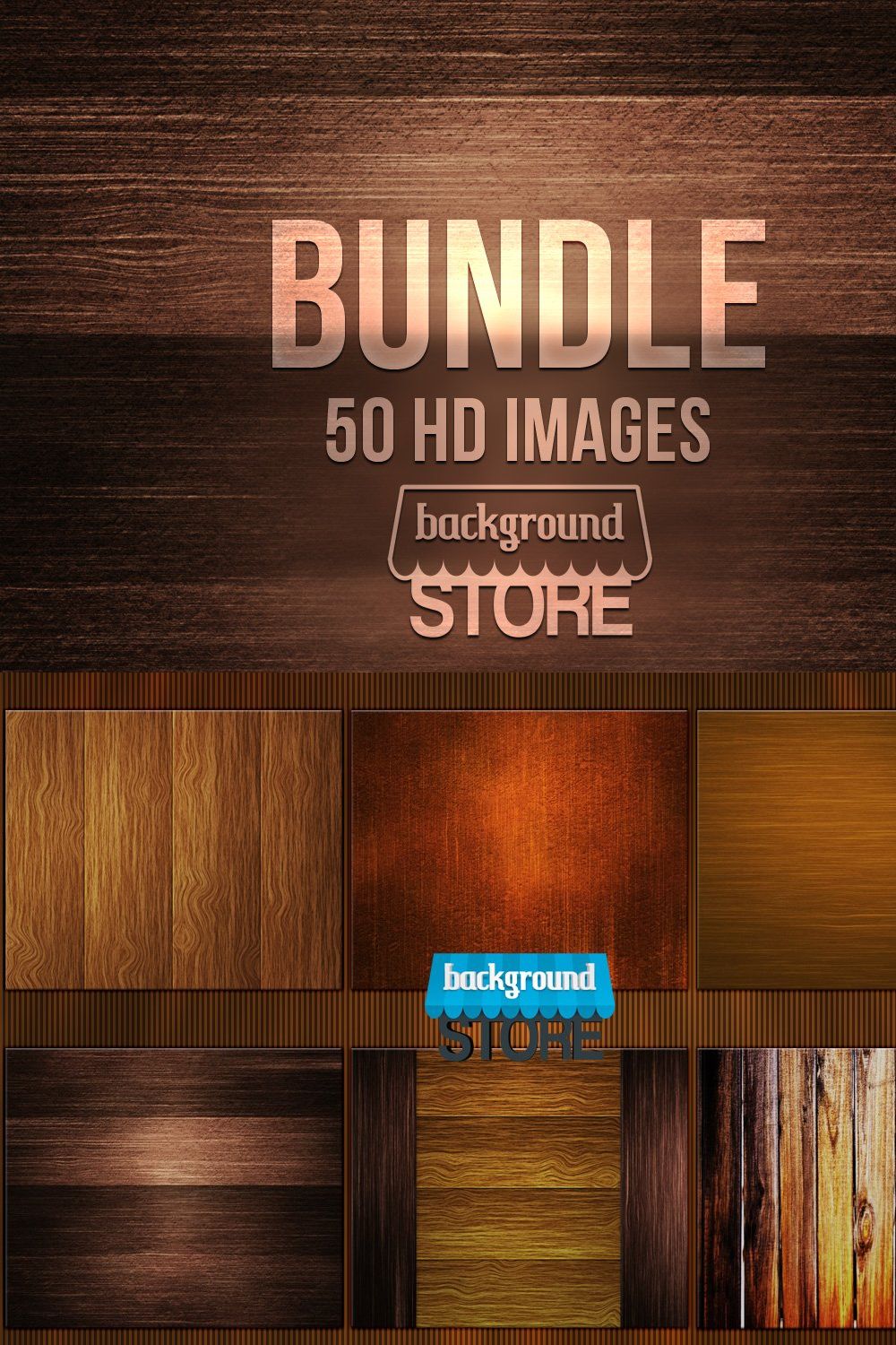 Wooden Background Textures pinterest preview image.