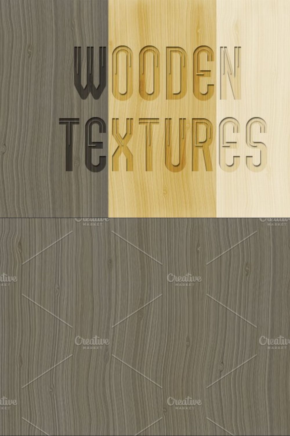 Wooden textures pack pinterest preview image.
