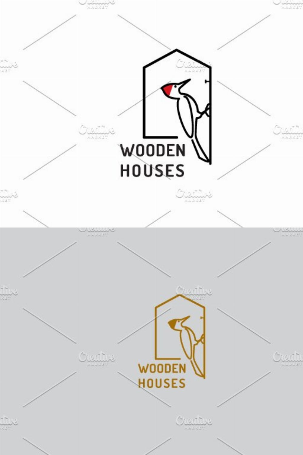 WoodenHouses_logo pinterest preview image.