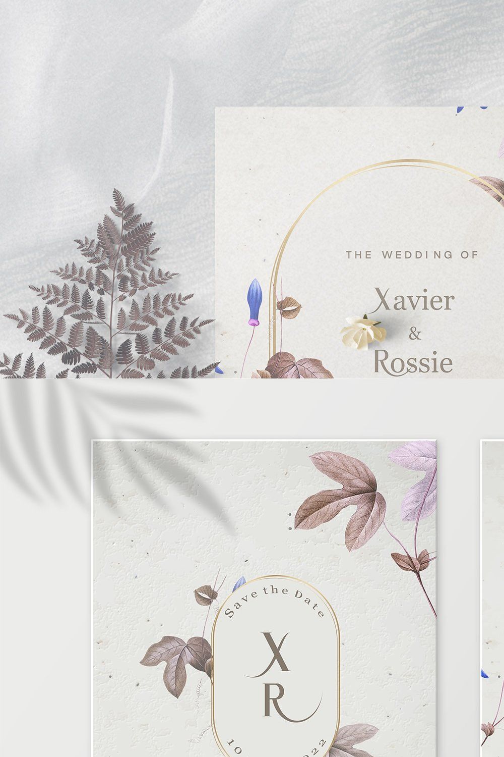 Xavier & Rosie (Vintage) pinterest preview image.