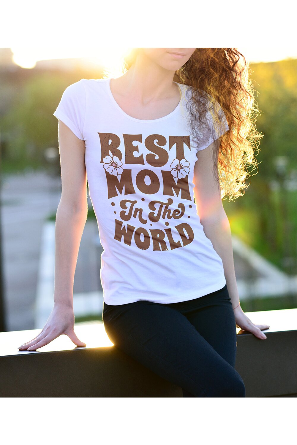 Mothers Day women Tshirt pinterest preview image.