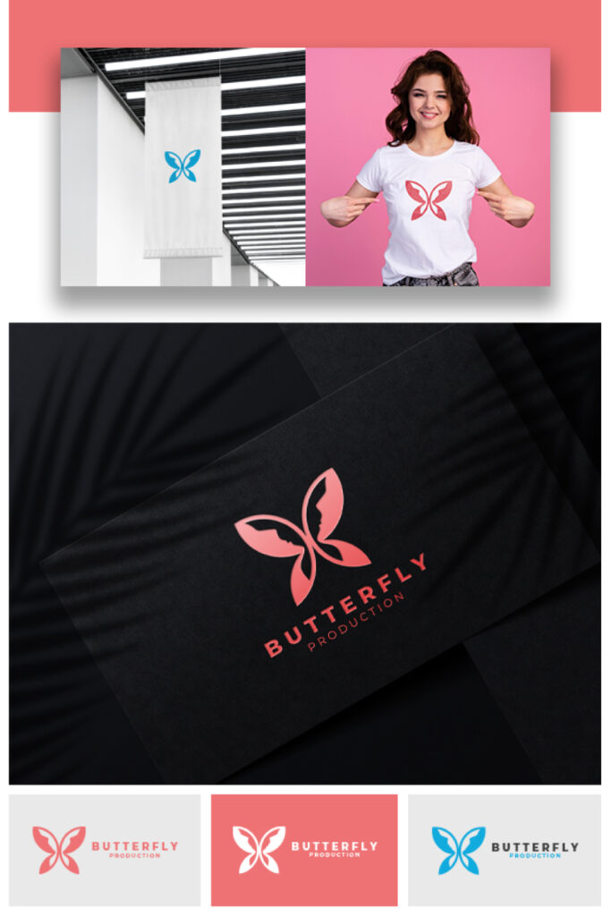 Butterfly Logo Design - MasterBundles