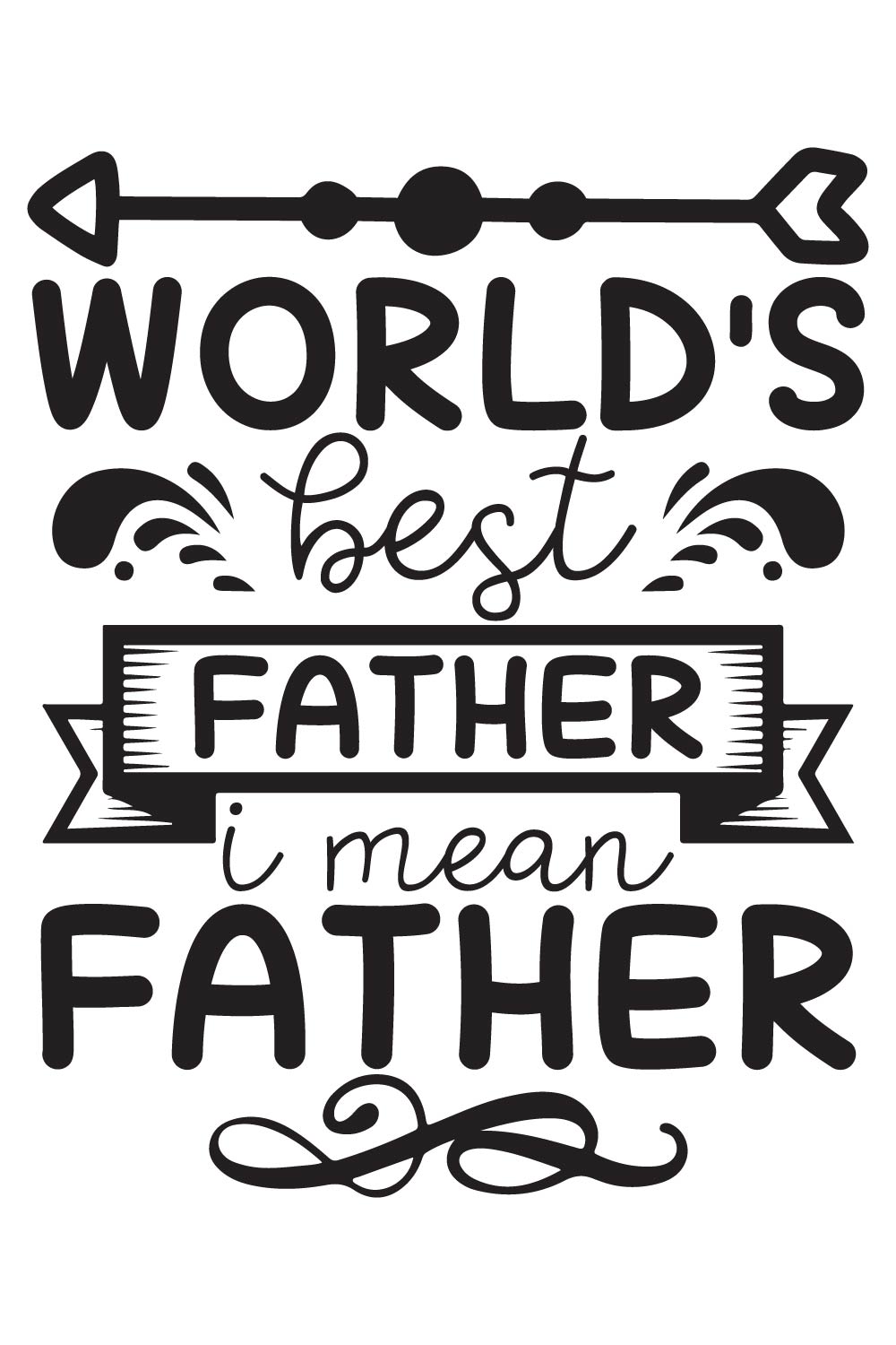 Father's Day SVG Bundle Vol - 3 pinterest preview image.