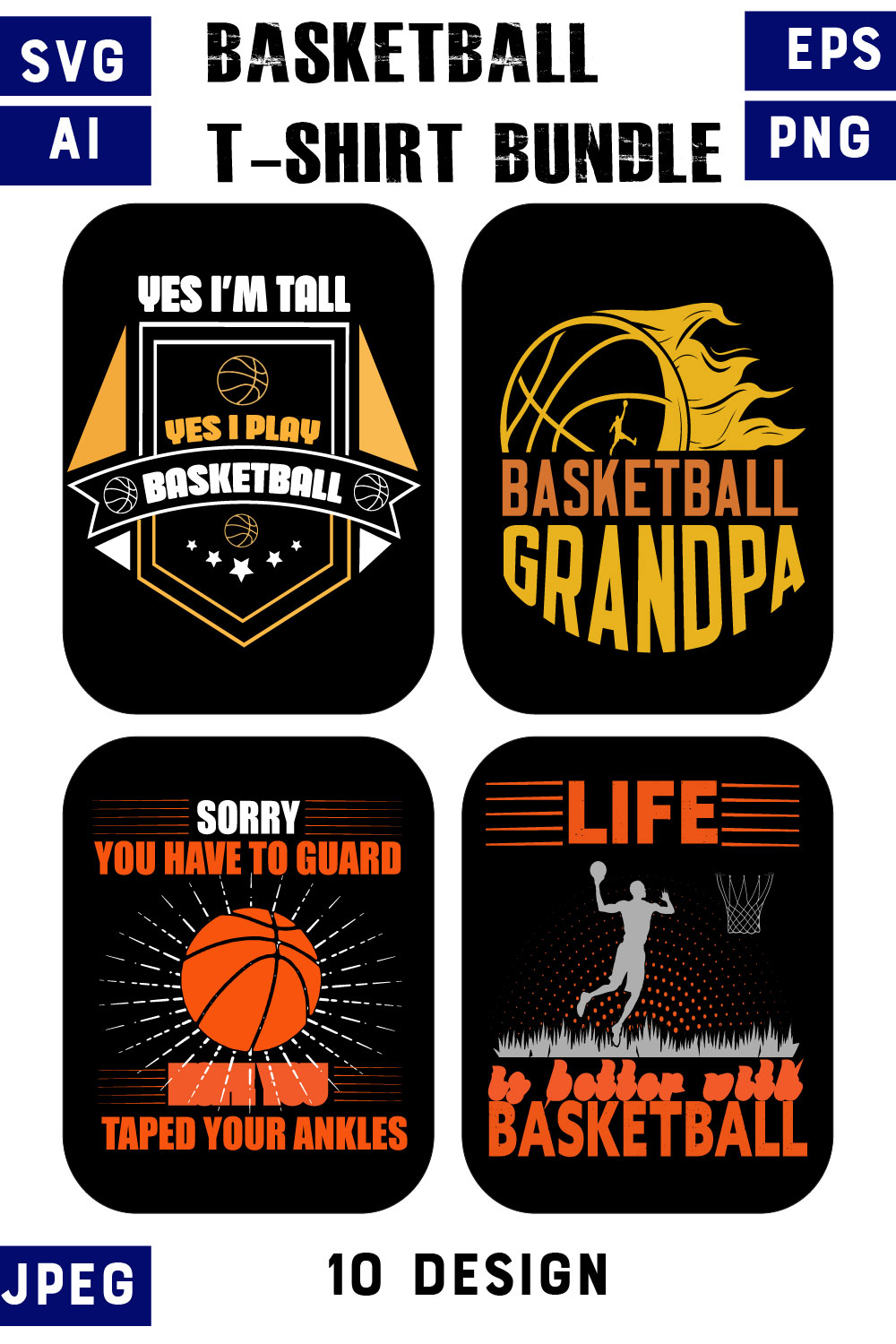 Basketball T-Shirt Designs - Designs For Custom Basketball T-Shirts - On  Time Delivery!