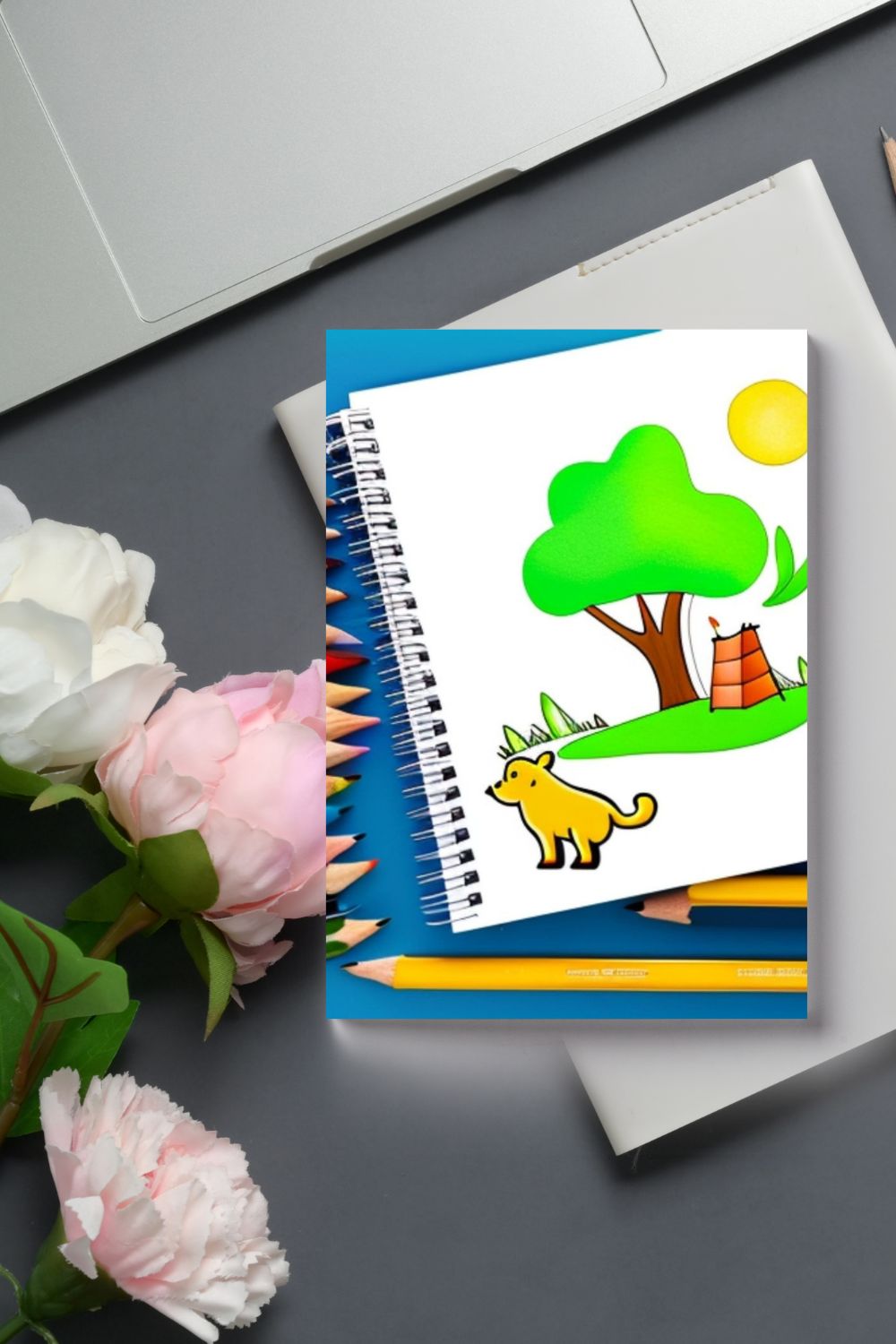 Get a custom KDP book cover for your child's story pinterest preview image.