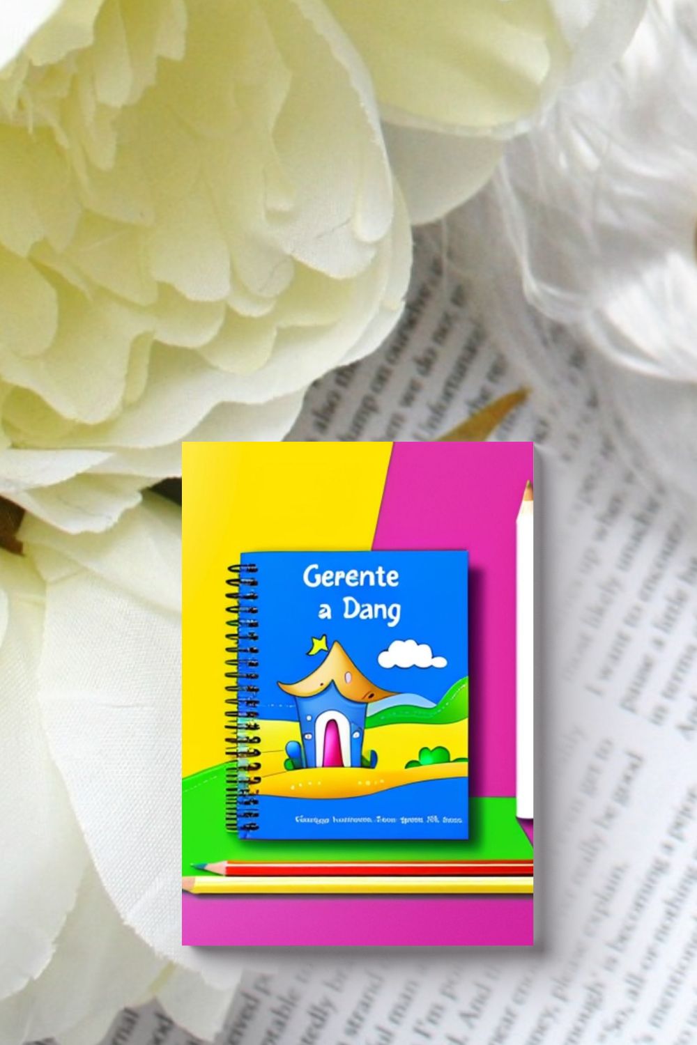 Bring your children's book to life with our KDP covers pinterest preview image.