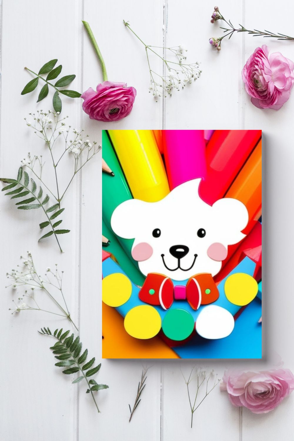 Make your children's book pop with our colorful KDP covers pinterest preview image.