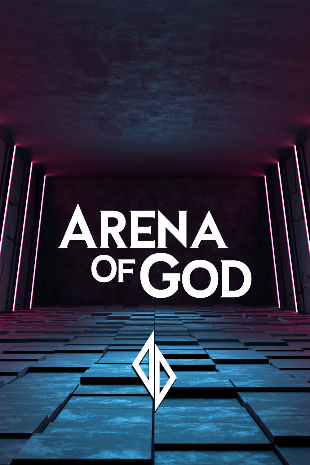 ARENA OF GOD FONT pinterest preview image.