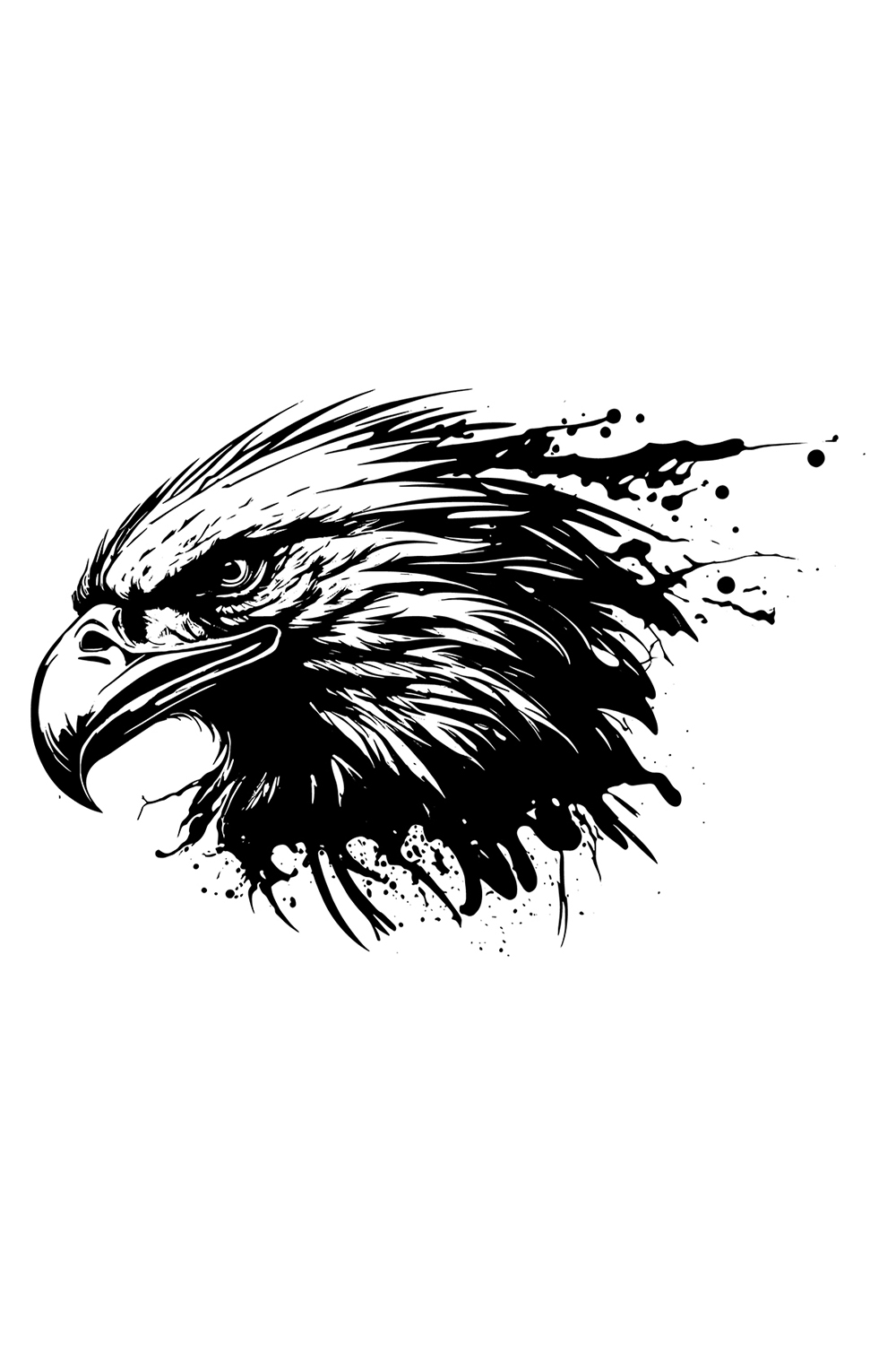 Eagle Logo Illustration pinterest preview image.
