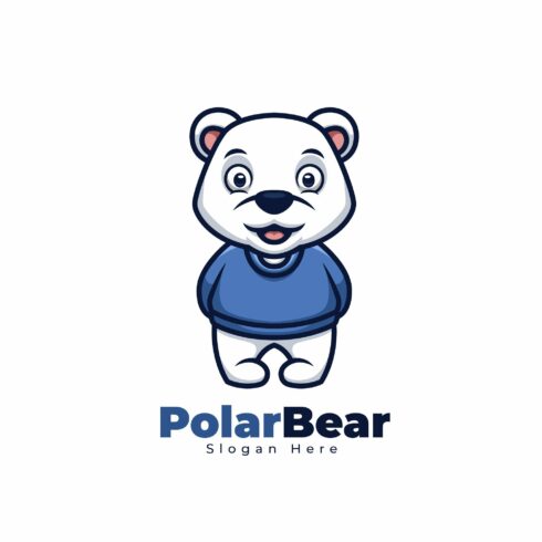 Polar Bear Blue Sweater Logo cover image.