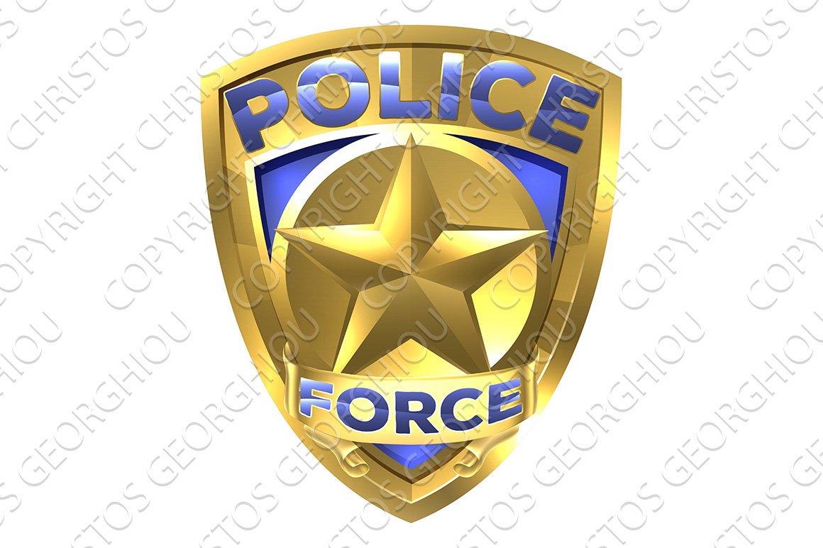 Police Force Gold Badge cover image.