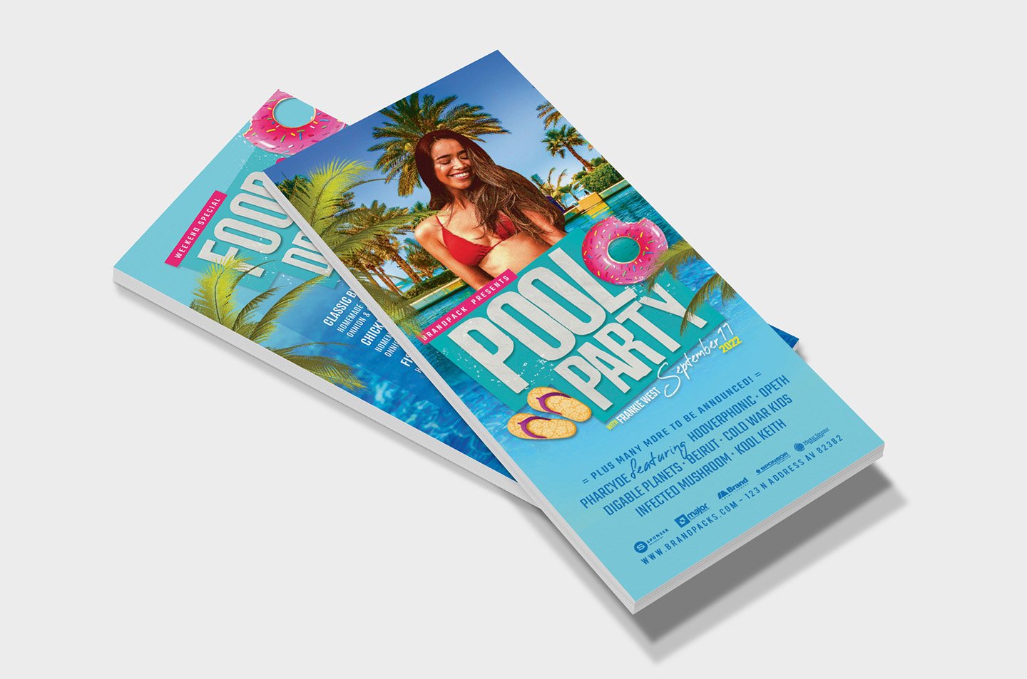 pool party dl card template 4 40