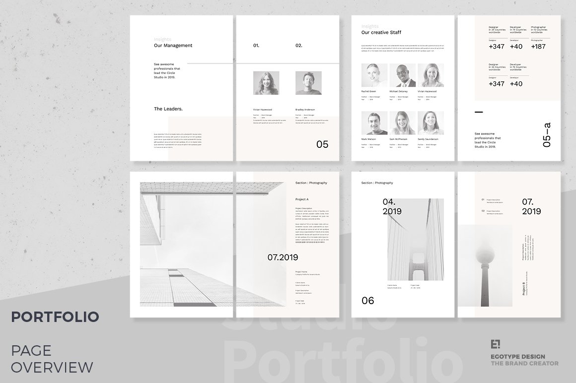 portfolio egotype design template19 423