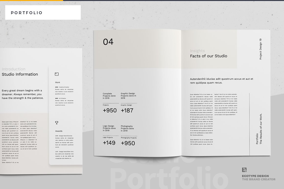 portfolio egotype design template5 144