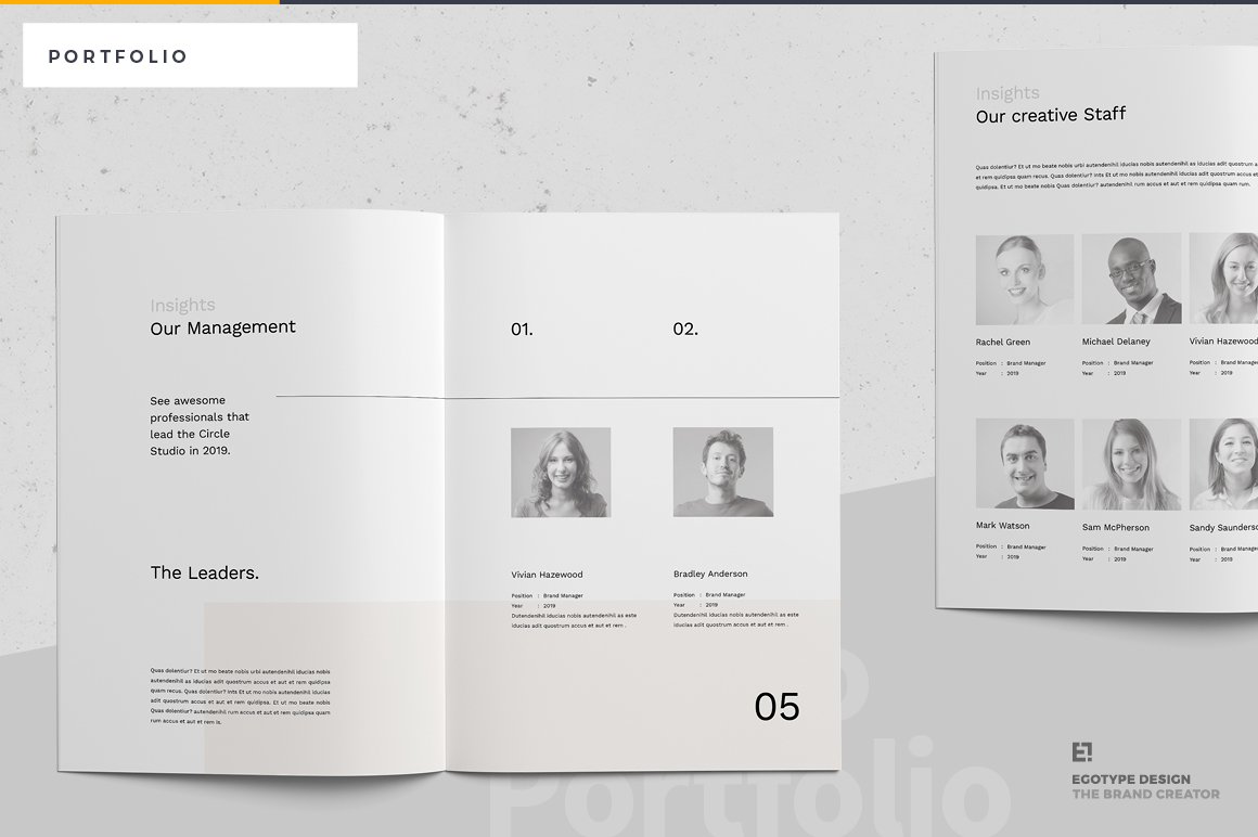 portfolio egotype design template6 48