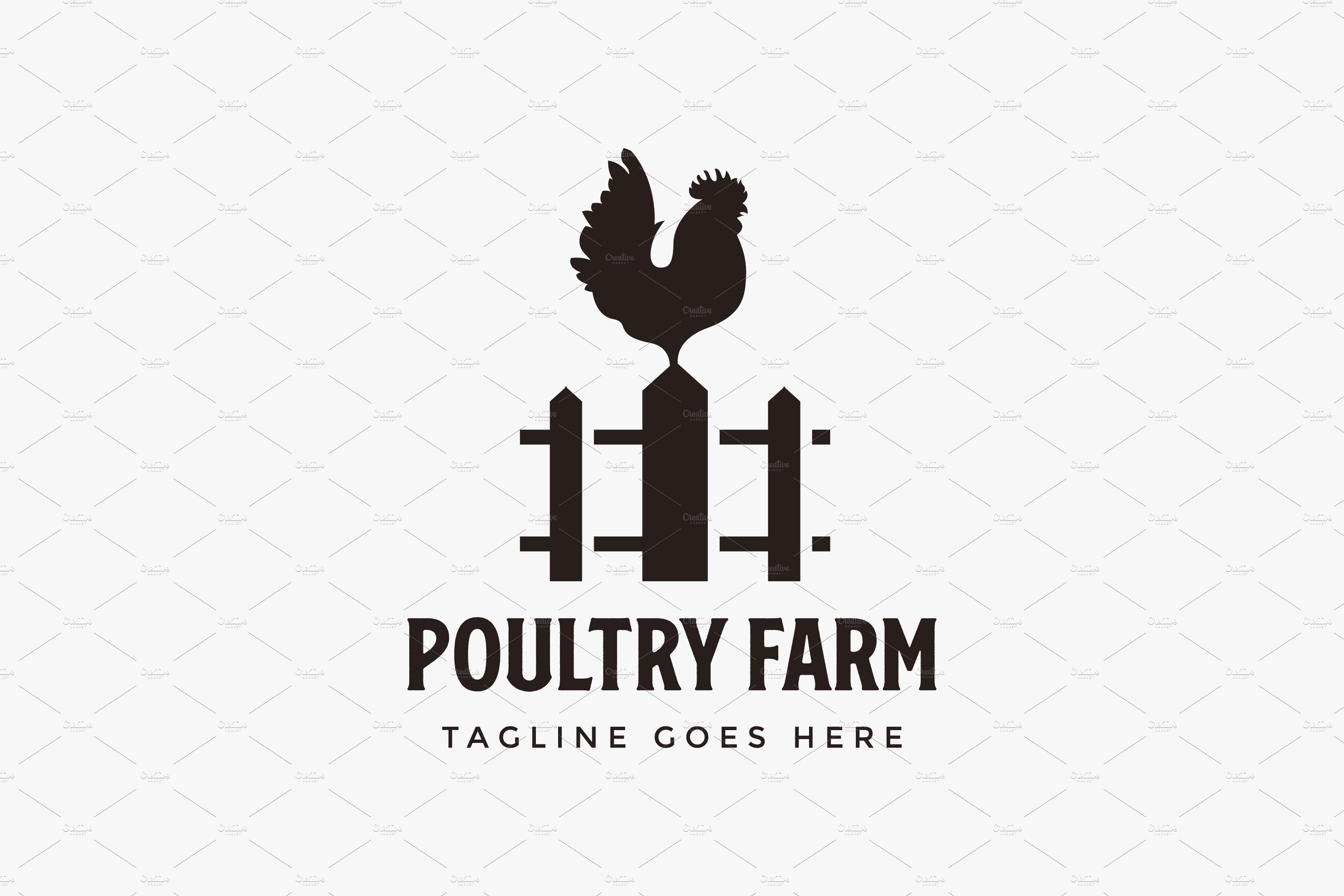 Vector chicken farm logo design rooster logo for poultry lovers chicken  pieces and others Stock Vector | Adobe Stock