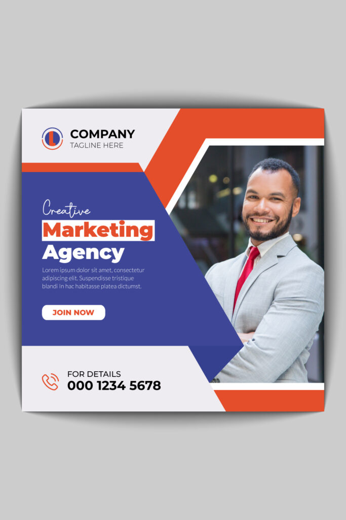Corporate Social Media Banner Design - MasterBundles