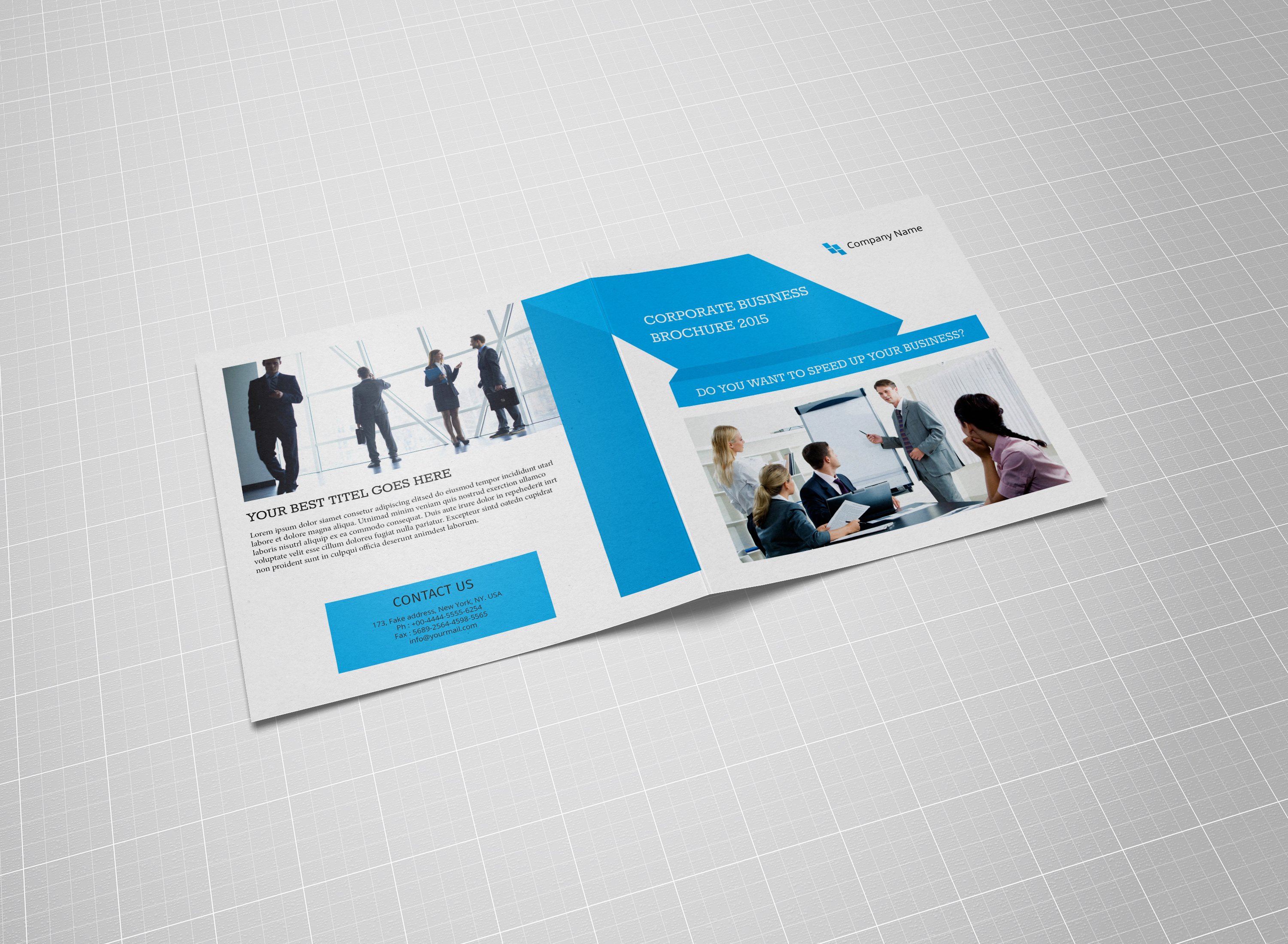 InDesign  Corporate Brochure-V174 preview image.