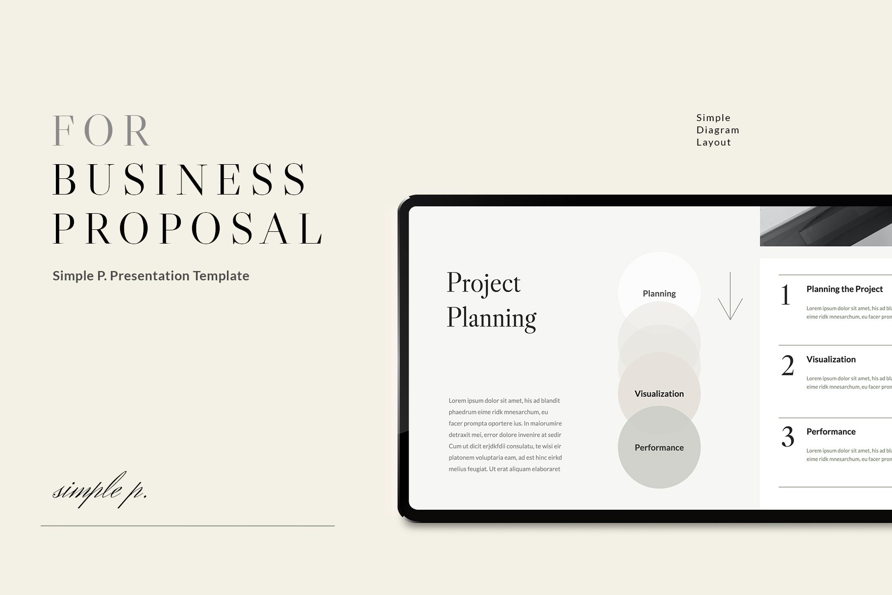 Proposal Presentation Template preview image.