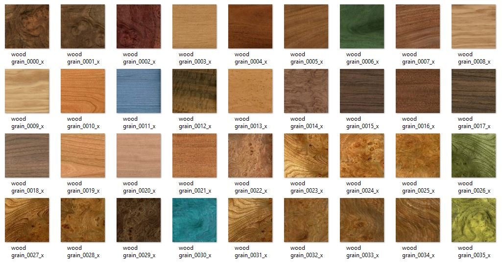 Wood Grain Textures preview image.