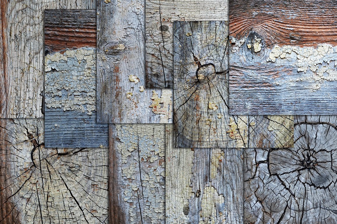 OLD DISTRESSED WOOD DIGITAL TEXTURE preview image.