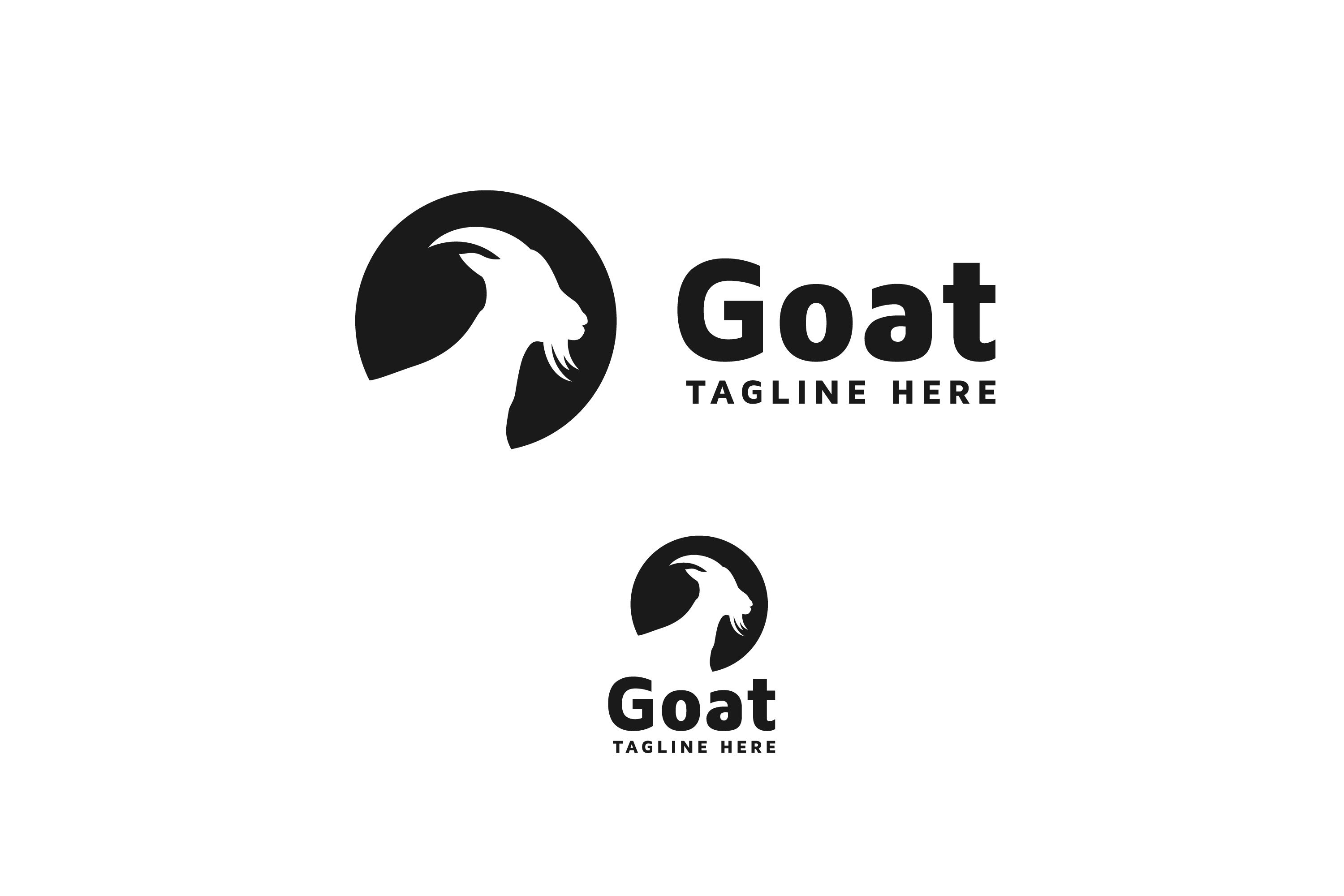 Goat Head Logo Design Vector cover image.