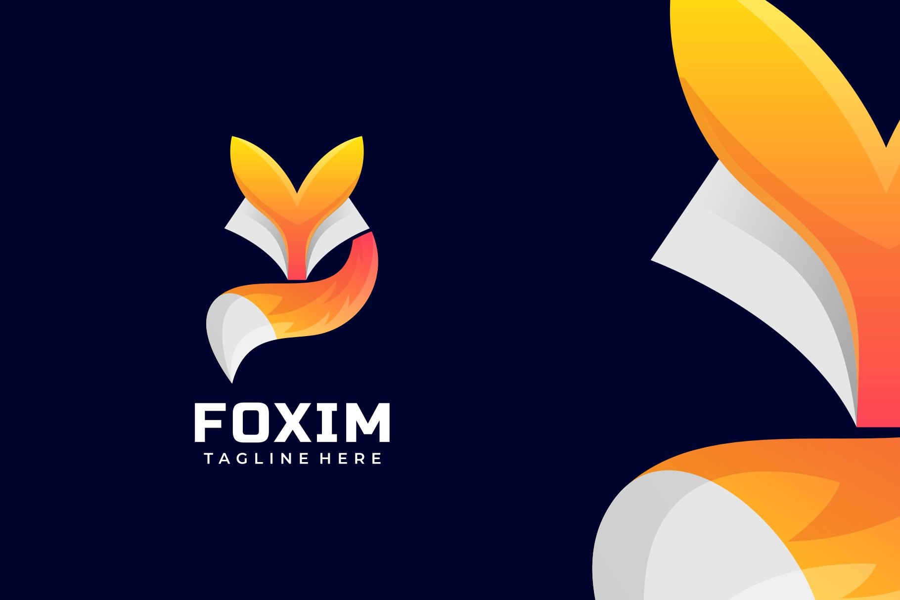 Fox Gradient Colorful Logo cover image.