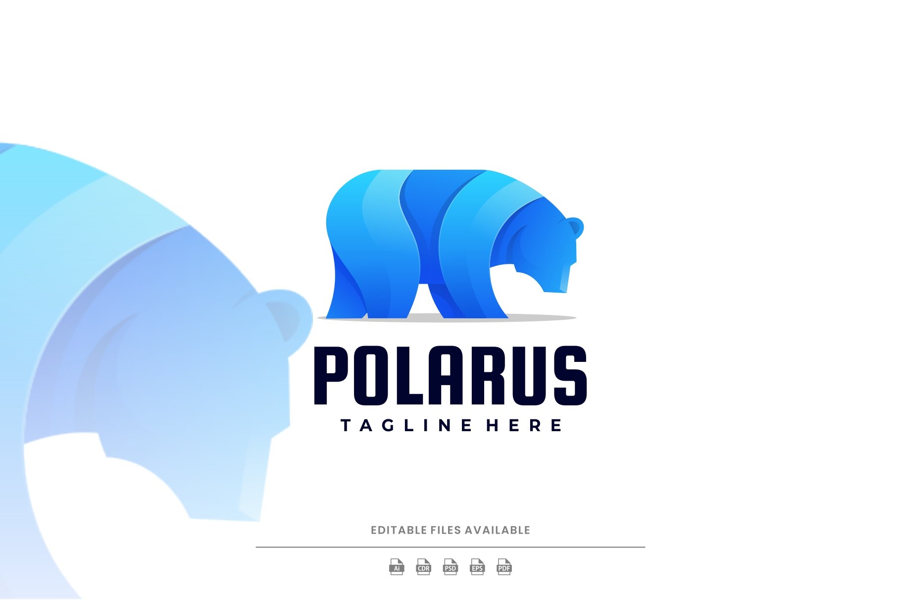 Polar Bear Gradient Logo cover image.