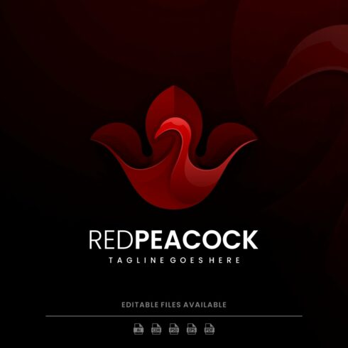 Red Peacock Gradient Logo cover image.