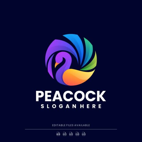 Peacock Colorful Logo cover image.