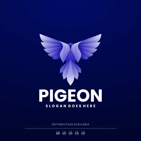 Pigeon Gradient Logo cover image.