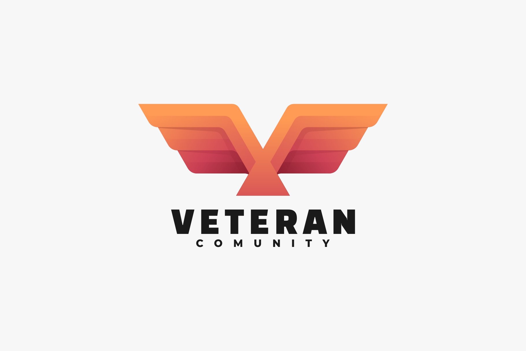 Veteran Gradient Logo cover image.
