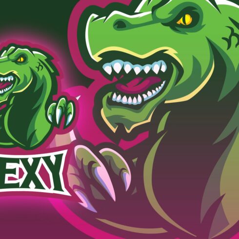 T-Rex Esport Logo cover image.