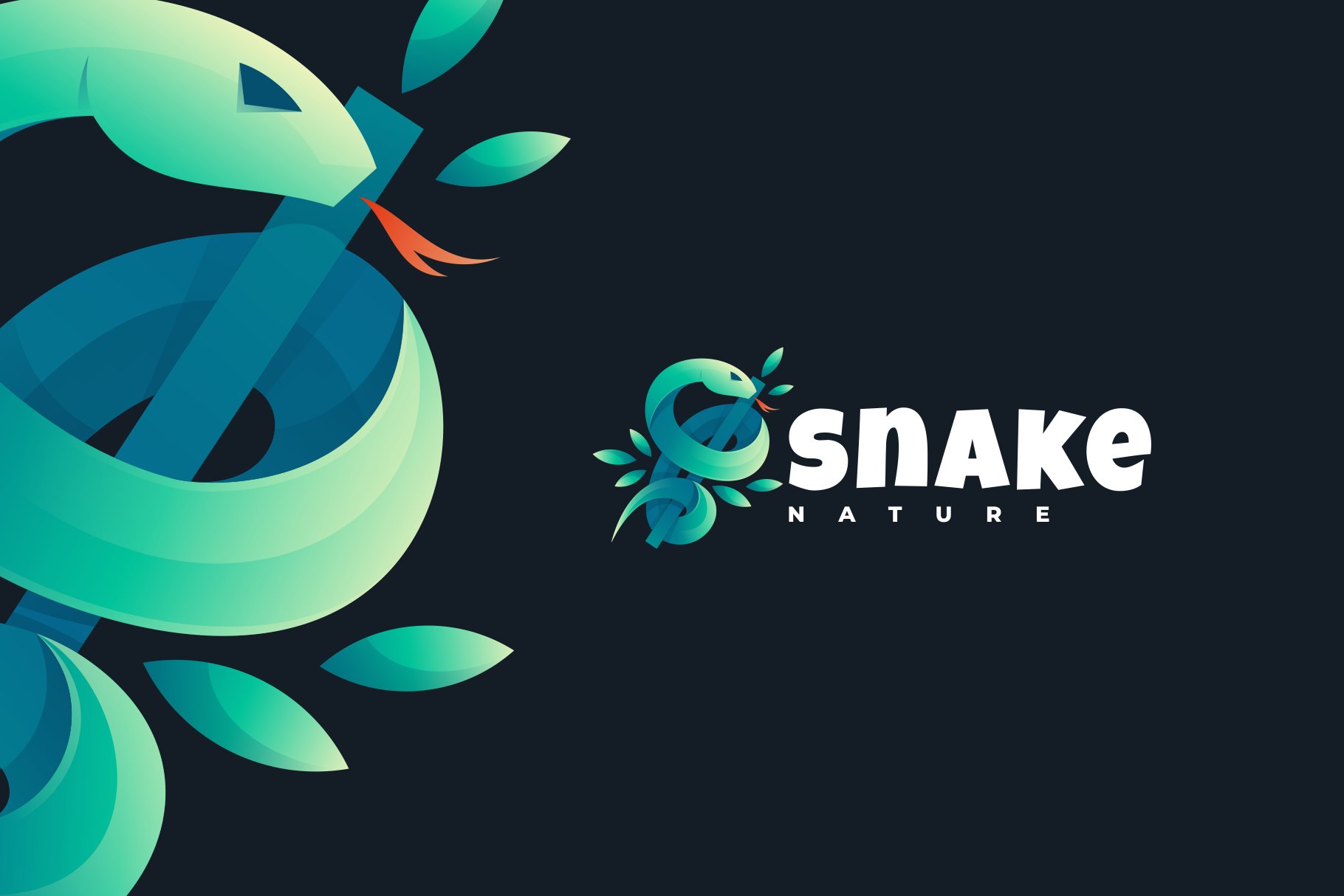 Snake Gradient Logo cover image.