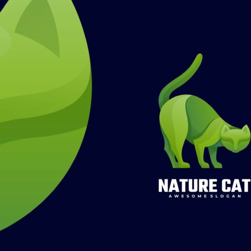 Cat Gradient Colorful Logo cover image.