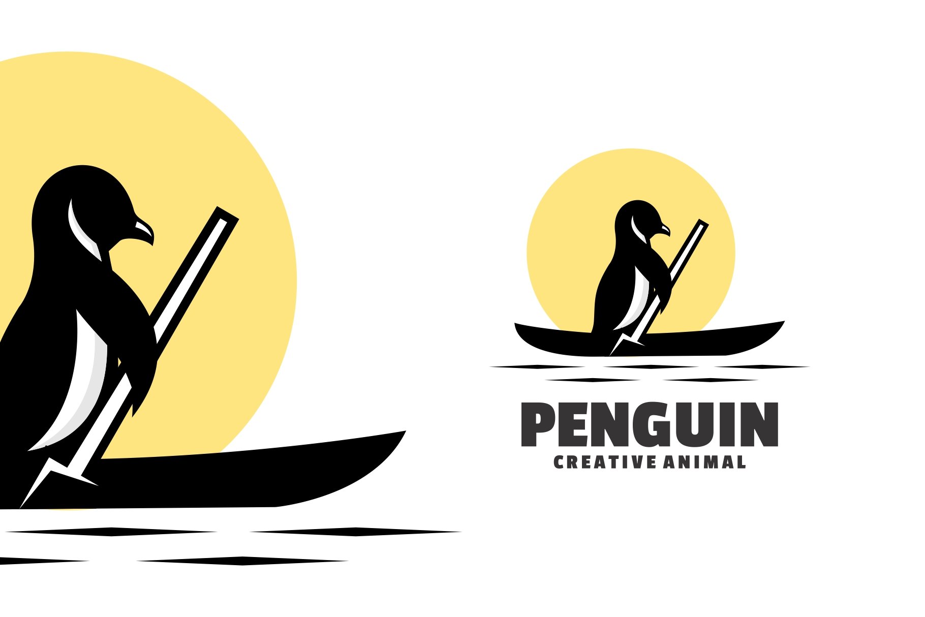 Penguin Silhouette Logo cover image.