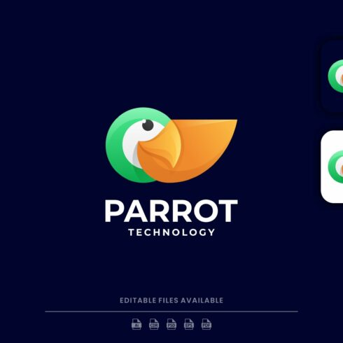 Parrot Gradient Logo cover image.