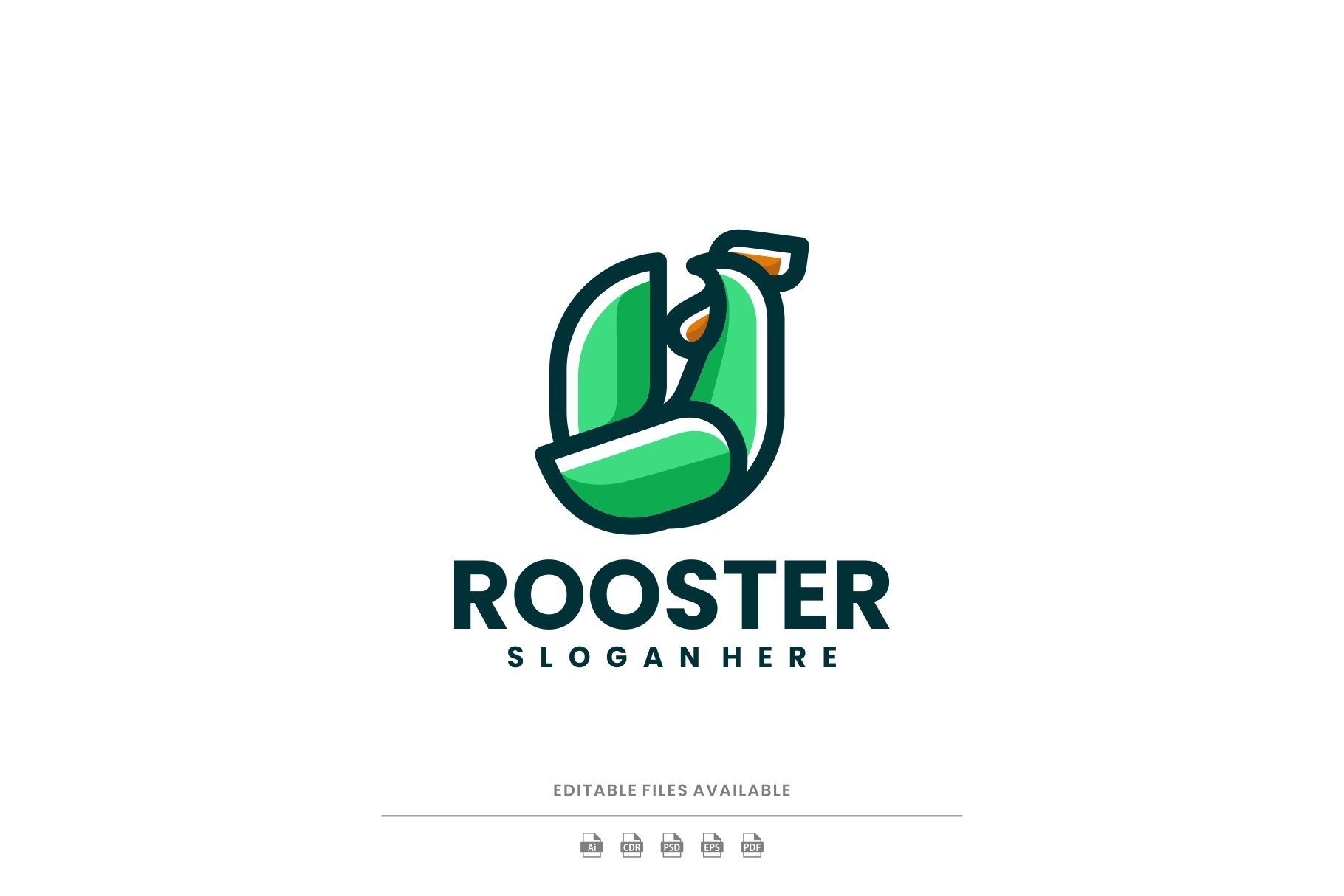 Rooster Colorful Logo cover image.