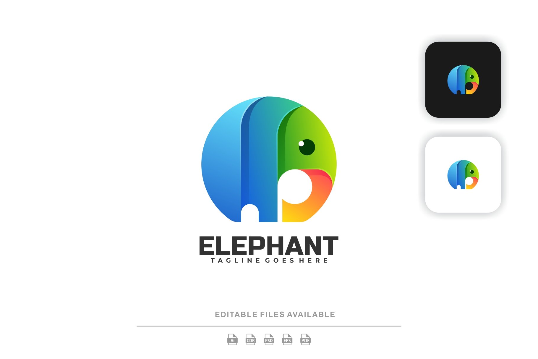 Elephant Colorful Logo cover image.