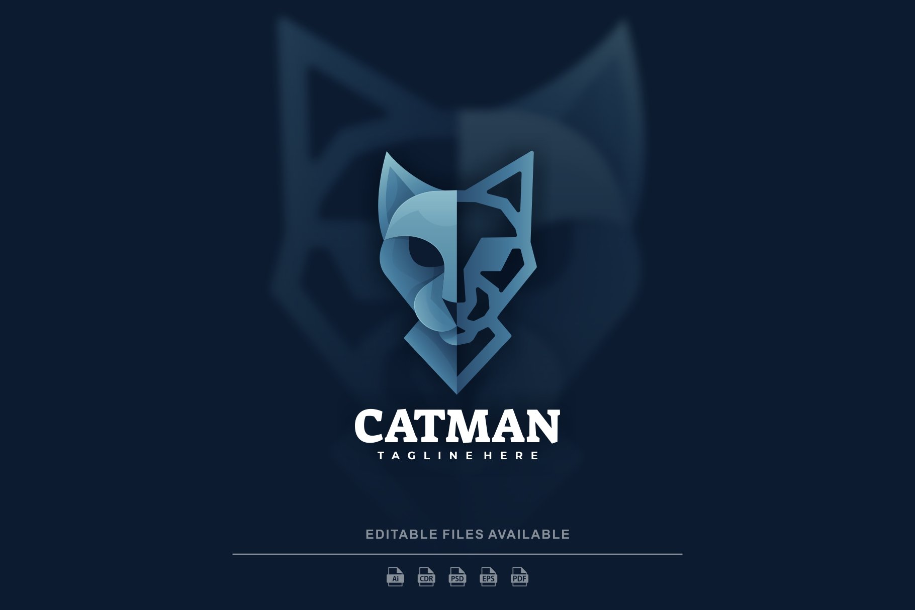 Cat Gradient Logo cover image.
