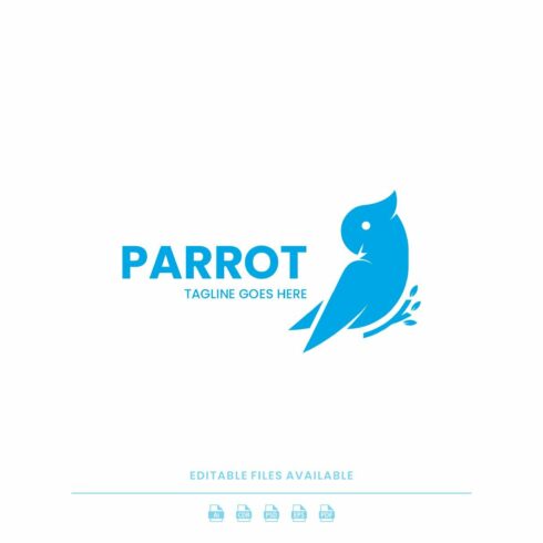 Parrot Simple Logo cover image.