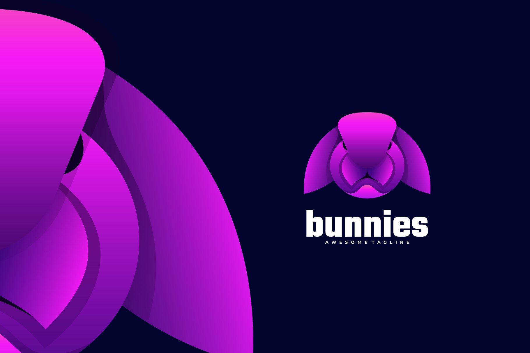 Bunny Gradient Logo cover image.