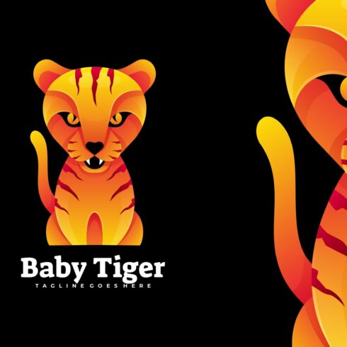 Tiger Gradient Colorful Logo cover image.