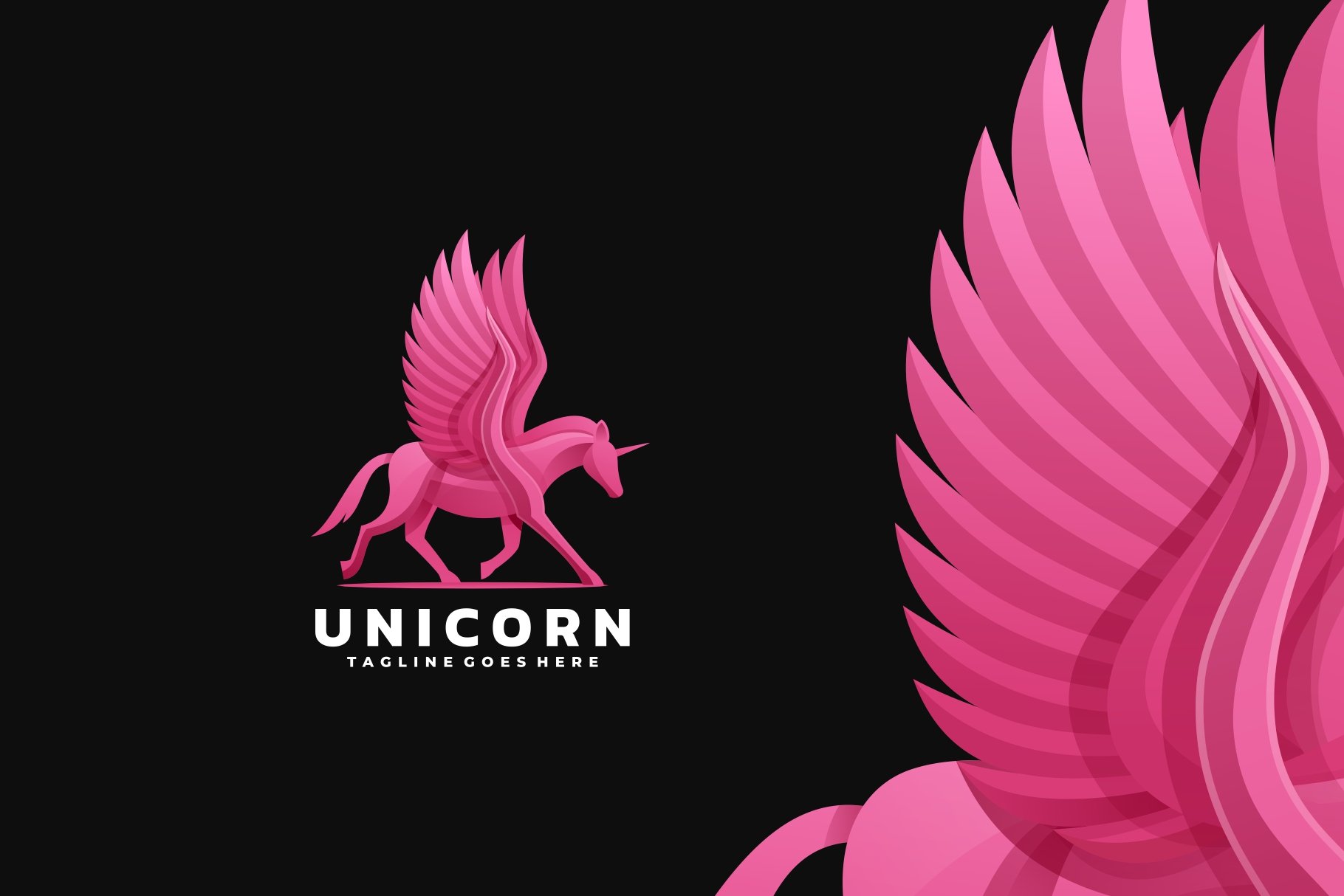 Unicorn Gradient Logo cover image.